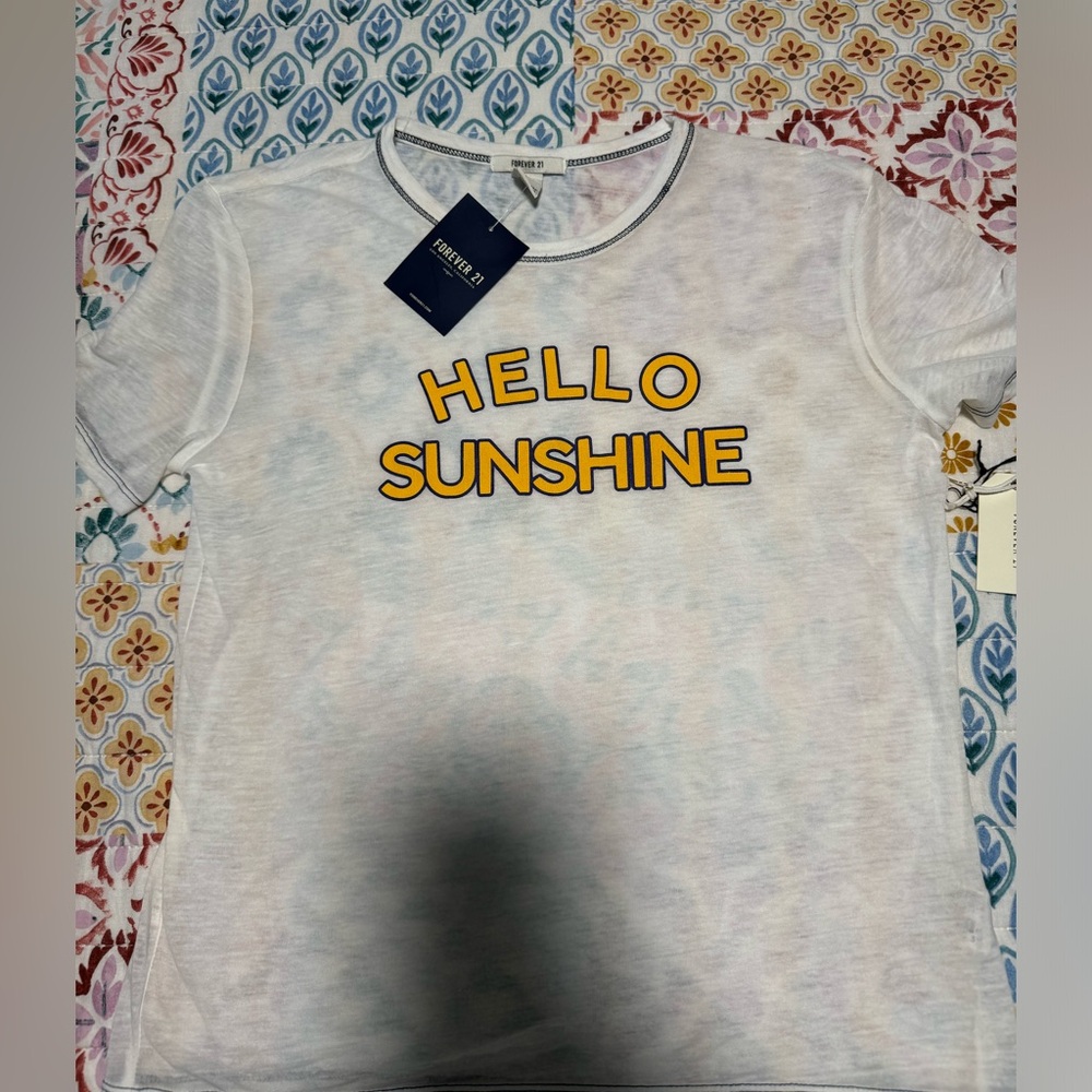 Forever 21 baby tee